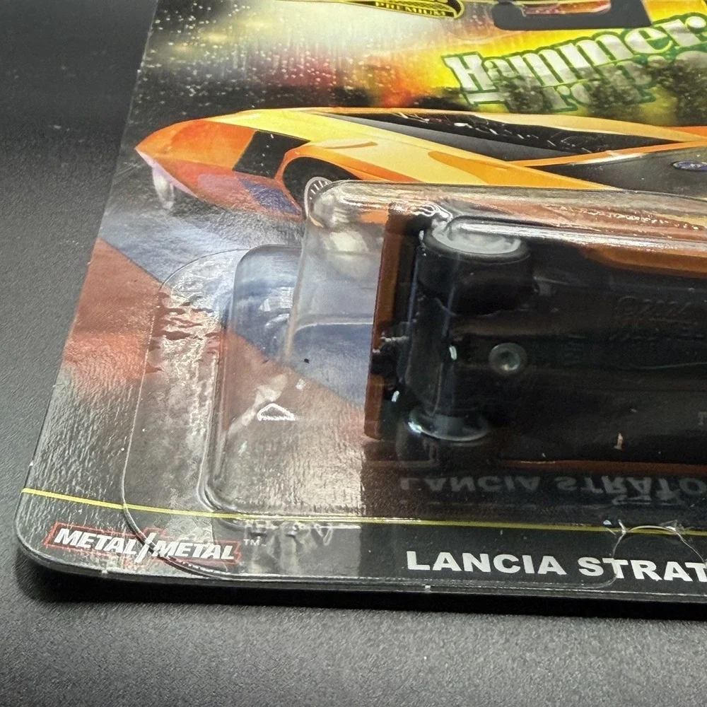 Hot Wheels LANCIA STRATOS ZERO CONCEPT CAR ORANGE DIECAST MODEL CAR HRV77